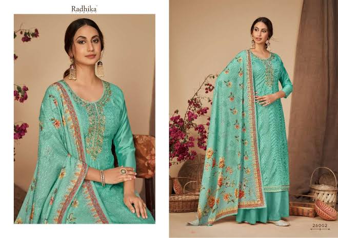 Eliza Radhika Fashion Function Wear Wholesale Designer Dress Material Catalog